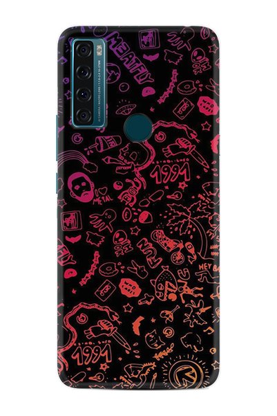 TCL 20 Se Case Hd Printed Patterned High Protection Silicone Cover Xt-20Se St...