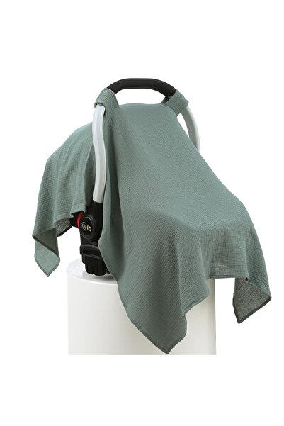 minoshes %100 Pamuklu 2 Katlı Müslin Puset Örtüsü