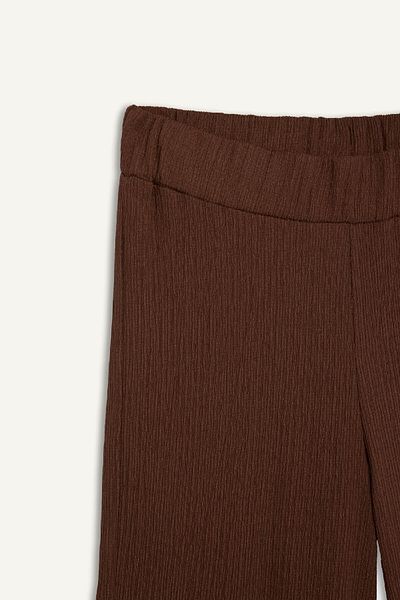 DeFacto Spodnie Wrap Szerokie Nogawki Szerokie Nogawki Elastyczne Wcięcie w Talii C0200Ax24Au