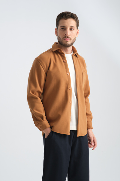 Redline Erkek Regular Fit Kışlık Kaşe Gömlek