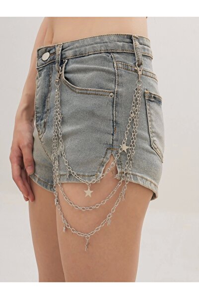 DarkellaStore Y2K Yıldızlı Pantolon Zinciri