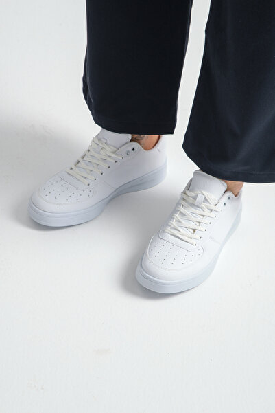 Redline Glow Men's White Sneakers