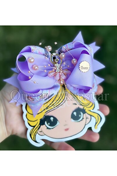 QUEEN AKSESUAR Ειδική σχεδίαση Πολυτελής κρυστάλλινη πέτρα με φιόγκο μεταλλικ...