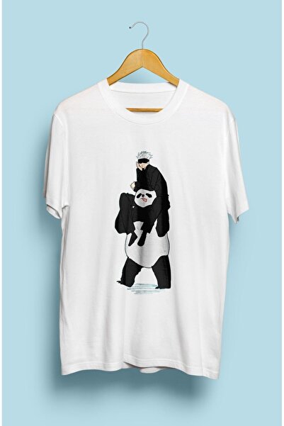 ZOKAWEAR Jujutsu Kaisen Satoru Gojo i Panda Anime Sa printom karaktera dizajn...