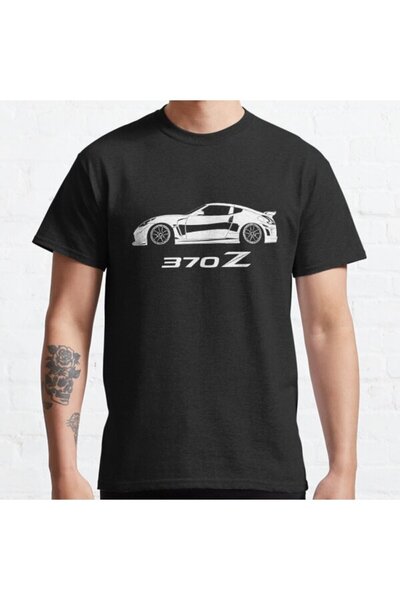 ZOKAWEAR Široka unisex majica sa printom dizajna Nissan 370z