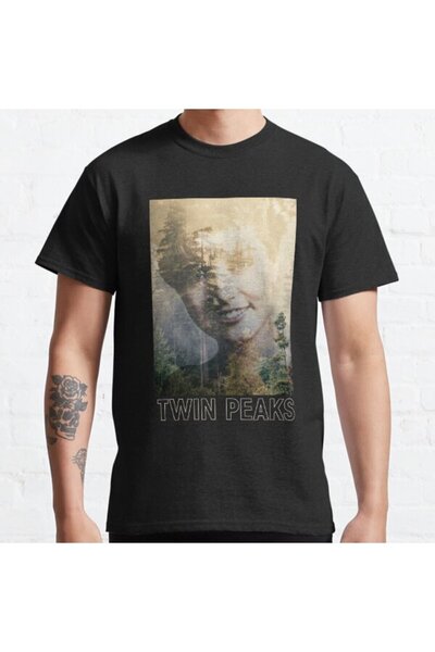 ZOKAWEAR Loose Fit Unisex Twin Peaks Laura Palmer Double Exposed Missing Αφίσ...