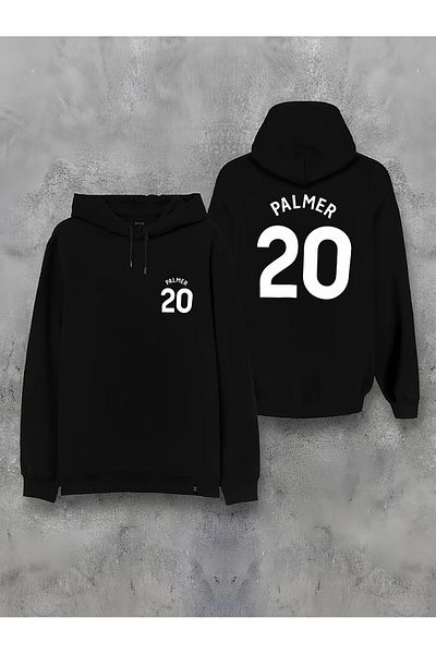 sielta Cole Palmer Football Unisex Hooded Sweatshirt - Front Back Printed Hoodie