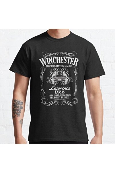 ZOKAWEAR Široka unisex majica Winchester American Legends Design Štampano