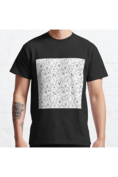 ZOKAWEAR Μπλουζάκι Loose Fit Unisex Oh Samoyed Design Printed Tshirt