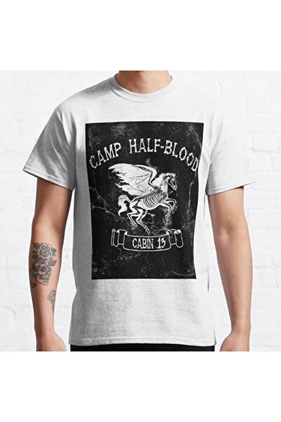 ZOKAWEAR Široka unisex majica kratkih rukava Cabin Thirteen Camp Half-blood 2...