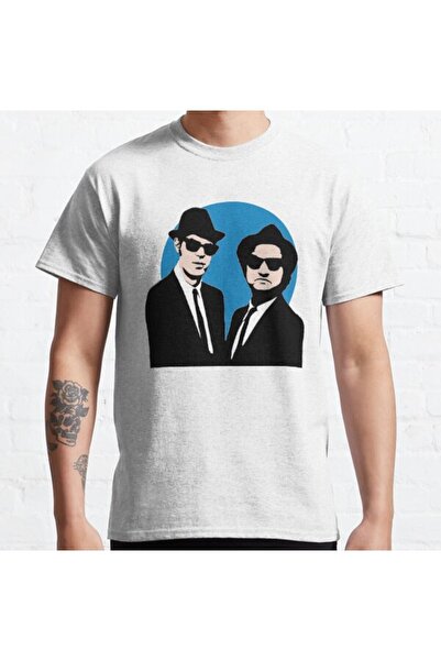 ZOKAWEAR Μπλουζάκι με τυπωμένο σχέδιο Loose Fit Unisex Blues Brothers