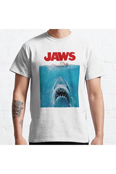 ZOKAWEAR Loose Mold, unisex Jaws Loose Mold, afiș de film, tricou imprimat
