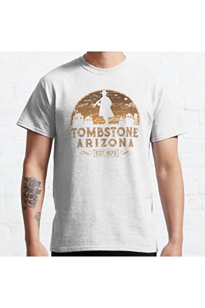 ZOKAWEAR Loose Fit Unisek nadgrobni spomenik Arizona Vild Vest Design Štampan...