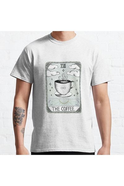 ZOKAWEAR Μπλουζάκι Loose Fit Unisex The Coffee Design Printed Tshirt