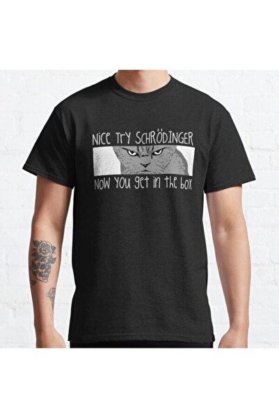 ZOKAWEAR Loose Fit Unisex Schrodingers Cat, Funny Quantum Physics, Science De...