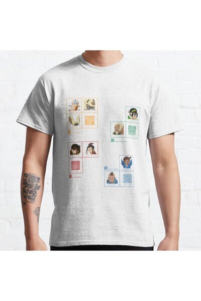 ZOKAWEAR Široka unisex majica Avatar: Poslednji upravljač vazduha Dizajn peri...