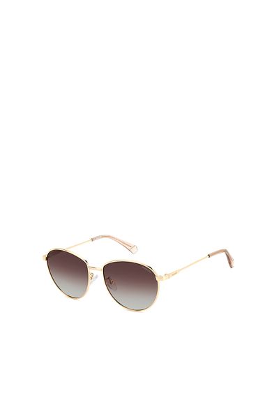 Polaroid Women's Gold Sunglasses - 20679201 Q57La Model