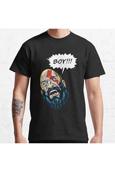 ZOKAWEAR Loose Fit Unisex Size!!! Μπλουζάκι με στάμπα με σχέδιο God Of War Kr...