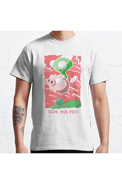 ZOKAWEAR Много от мухъл Унисекс нашественик Zim Gir Робот Кученце Язди Прасет...