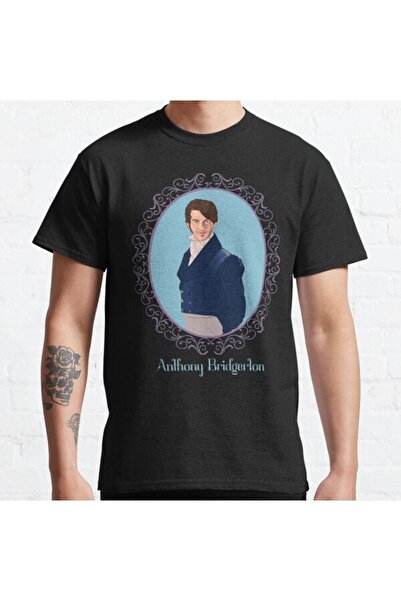 ZOKAWEAR Tricou cu imprimeu unisex Anthony Bridgerton Regency Era cu portrete...