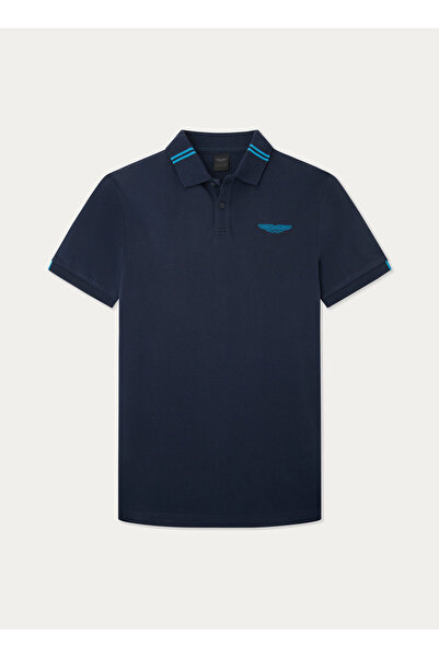 Hackett Lacivert Erkek Slim Fit Polo T-Shirt HM563226