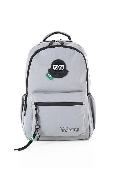 Ççs Kids 31x47x19 cm Γκρι Παιδικό Σακίδιο Πλάτης - 51696