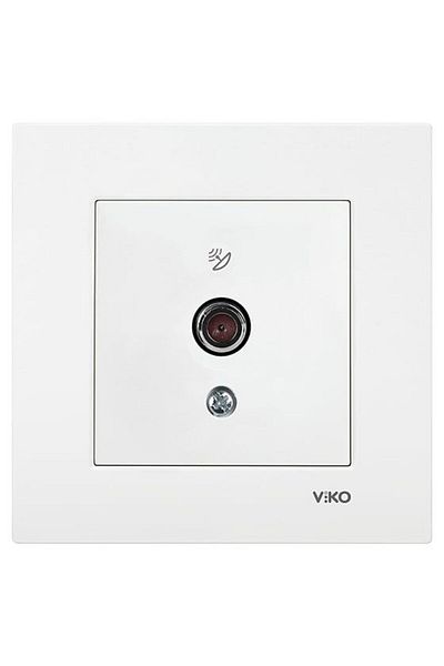 VİKO Viko Karre Satellite Socket with F Connector White 90967009
