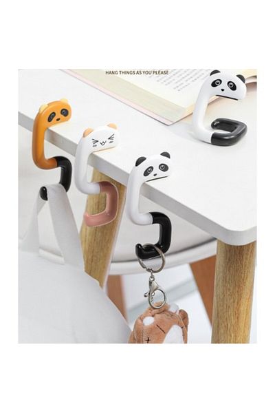 NW NessiWorld Foldable Hook Hanger with Cute Animal Figure