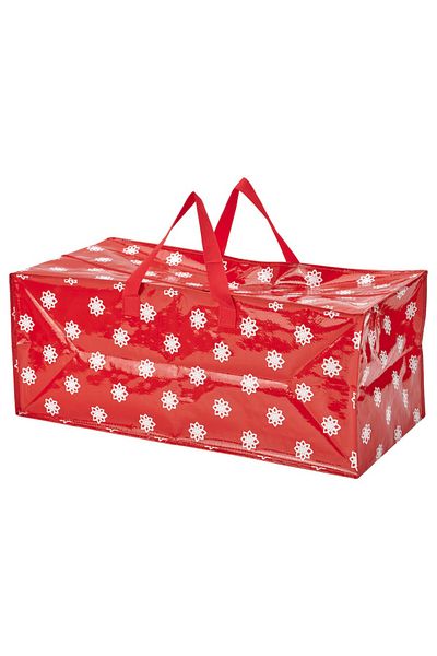 IKEA Vinterfint 76 Lt Red White 35X73X30 cm Multi-Purpose Storage Bag - Storage Bag