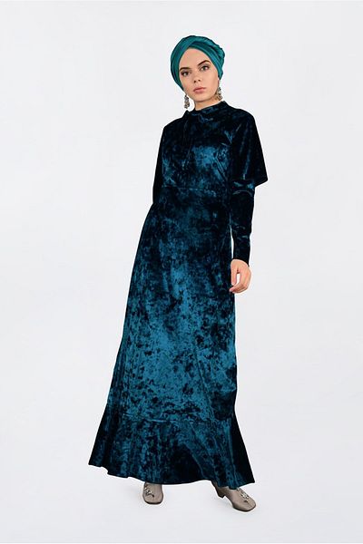 Alvina Rochie din catifea - Model 4784