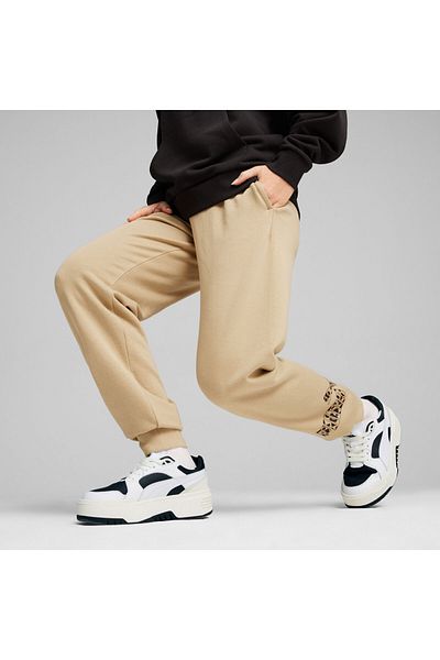 Puma 677929 μπεζ πλεκτό παντελόνι For Kadın / Kız