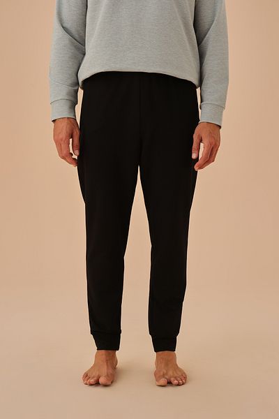 SUWEN Men's Sports Pajama Bottoms