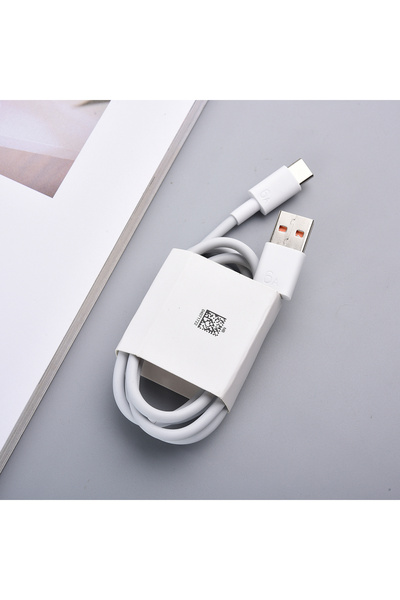 Choice كابل شحن فائق السرعة أبيض اللون بطول 100 سم، بقوة 66 واط/100 واط، متوا...