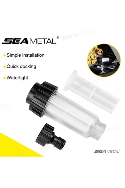 Choice SEAMETAL G3/4'' Inlet Size Strainer Thread Faucet Quick Connector for ...