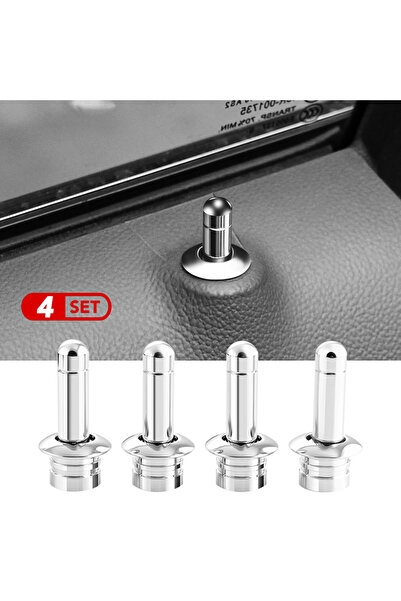 Choice Stainless Steel Car Bolt Door Lock Stick Pin Cap Decoration for Chevrolet Cruze Trax 2009 - 2016 ...
