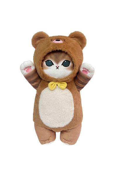 Choice 50cm Bear Original Mofusand Kawaii Cos Cat Plushies 30/50cm Cosplay Animals Dinosaur Cow Bear Cute P