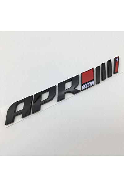Choice Black 3D ABS Car Styling APR Stage III Emblem Auto Tail Side Sticker B...