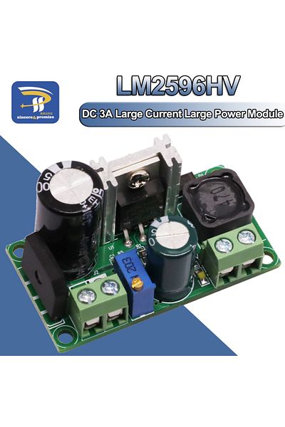 Choice LM2596HV AC/DC to DC Buck Step Down Converter Power Supply Module LM2596 3v 3.3V 5V 6V 9V 12V 15V...