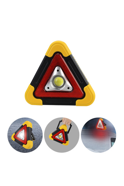 Choice Car LED Work light Alarm lamp Emergency Breakdown Outdoor Camping Road Safety Triangle Warning Sign