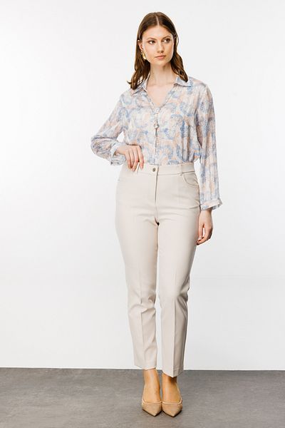 Ekol Bridged Skinny Leg Trousers