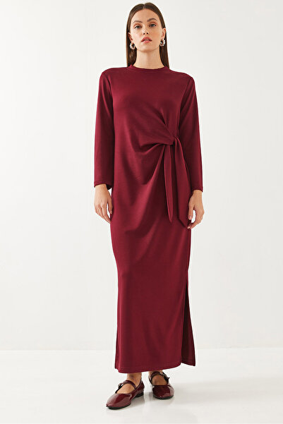 Bianco Lucci Kadın Bağlama Detaylı Modal Elbise 60351002