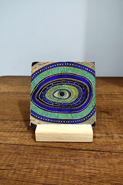 Begoloni Stone Decor Tablă de piatră de masă - Tablă de masă 10x10cm - Decor ...