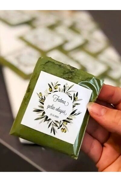 Loyapink Yeni Sezon Kişiye Özel Hediyelik Kına, Kına Gecesi, 6 Ay Kınası,Sticker Setii, 50 Adet