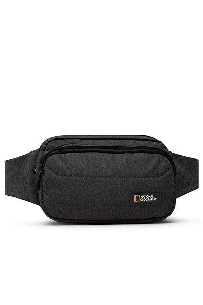 NATIONAL GEOGRAPHIC Gray Unisex Multi-Compartment Waist Bag - N00718.125