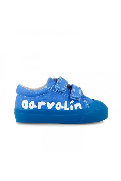 Garvalin Tenisi canvas pentru copii Garvalin, azul electrico