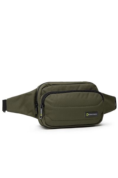 NATIONAL GEOGRAPHIC Multi-Compartment Unisex Waist Bag Khaki N00718.11