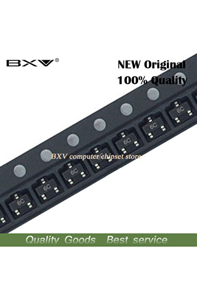 Choice 100 قطعة BC817-40 SOT23 BC817 SOT 6C SMD ترانزستور جديد وأصلي