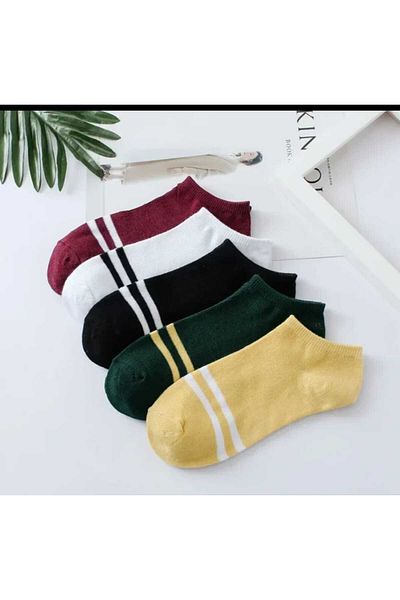 COTAS Unisex Σετ 5 ζευγαριών βαμβακερές κάλτσες Derby - Προσθέστε χρώμα στα πόδια σας!