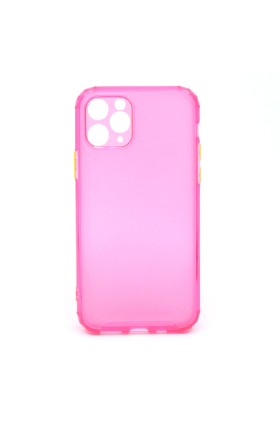 Nettech İphone 11 Pro Max Uyumlu Montreal Seri Arka Koruma Kılıf - Pembe
