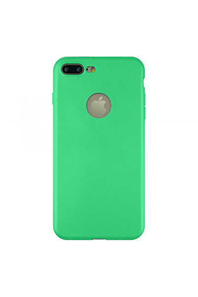 Nettech Apple Iphone 7 Plus Uyumlu Suide Arka Koruma Kılıf - Yeşil